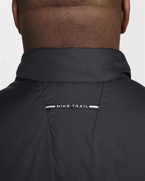 nike laufjacke herren schwarz|Nike Trail PrimaLoft® Therma.